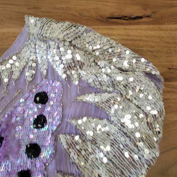 Vintage 100% silk cape - Picture 14 of 17